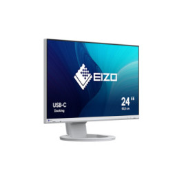 EIZO FlexScan EV2480-WT LED display 60,5 cm (23.8") 1920 x 1080 pixels Full HD Blanc (EV2480-WT)