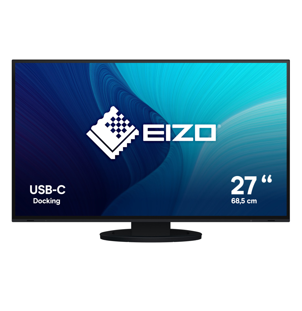EIZO FlexScan EV2781 écran plat de PC 68,6 cm (27") 2560 x 1440 pixels Quad HD LED Noir (EV2781-BK)