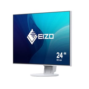 EIZO FlexScan EV2456-WT LED display 61,2 cm (24.1") 1920 x 1200 pixels WUXGA Blanc (EV2456-WT) — image 2