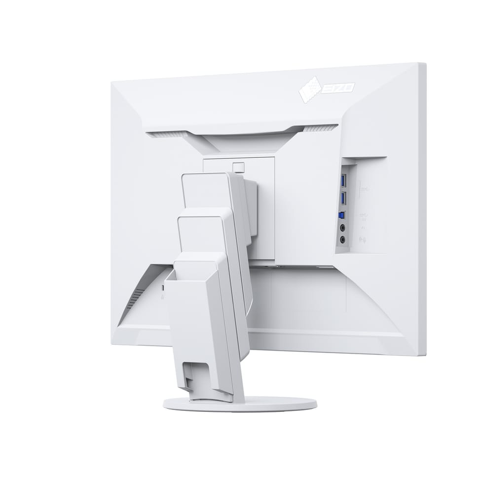 EIZO FlexScan EV2456-WT LED display 61,2 cm (24.1") 1920 x 1200 pixels WUXGA Blanc (EV2456-WT) — image 4