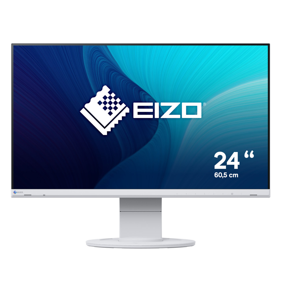 EIZO FlexScan EV2460-WT LED display 60,5 cm (23.8") 1920 x 1080 pixels Full HD Blanc (EV2460-WT)
