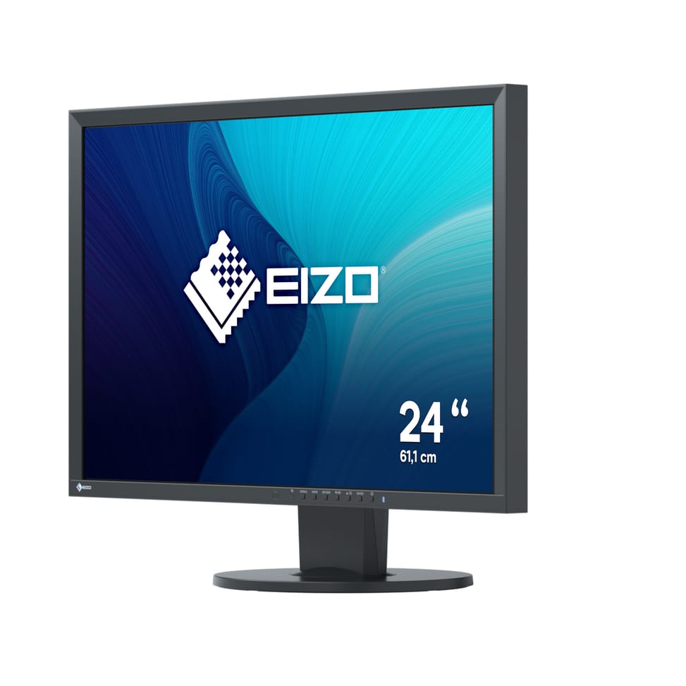 EIZO FlexScan EV2430-BK LED display 61,2 cm (24.1") 1920 x 1200 pixels WUXGA Noir (EV2430-BK) — image 2