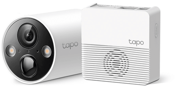 Caméra de sécurité WiFi Tp-Link Tapo C420S1 sur batterie + Hub de connexion (TAPOC420S1)