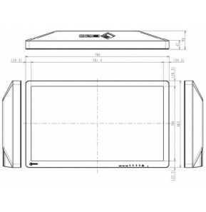 EIZO EX3220 écran plat de PC 80 cm (31.5") 1920 x 1080 pixels Full HD LED Blanc (EX3220)