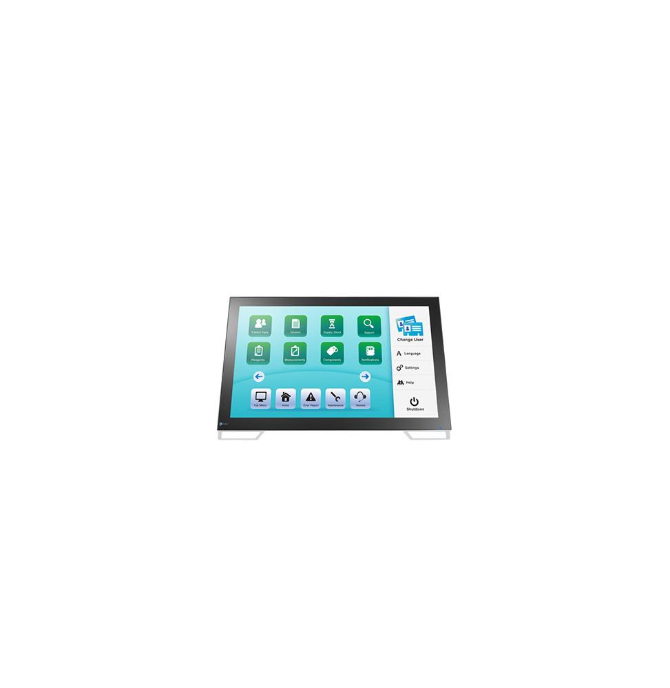 EIZO FDF2121WT-AGY écran plat de PC 54,6 cm (21.5") 1920 x 1080 pixels LCD Écran tactile Dessus de table Gris (FDF2121WT-AGY)