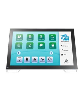 EIZO FDF2121WT-AGY écran plat de PC 54,6 cm (21.5") 1920 x 1080 pixels LCD Écran tactile Dessus de table Gris (FDF2121WT-AGY)