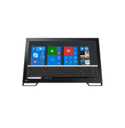 EIZO DuraVision FDF2382WT-BK écran plat de PC 58,4 cm (23") 1920 x 1080 pixels Full HD LED Écran tactile Dessus de table Noir