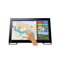 EIZO DuraVision FDF2182WT-BK écran plat de PC 54,6 cm (21.5") 1920 x 1080 pixels Full HD LED Écran tactile Dessus de table Noir