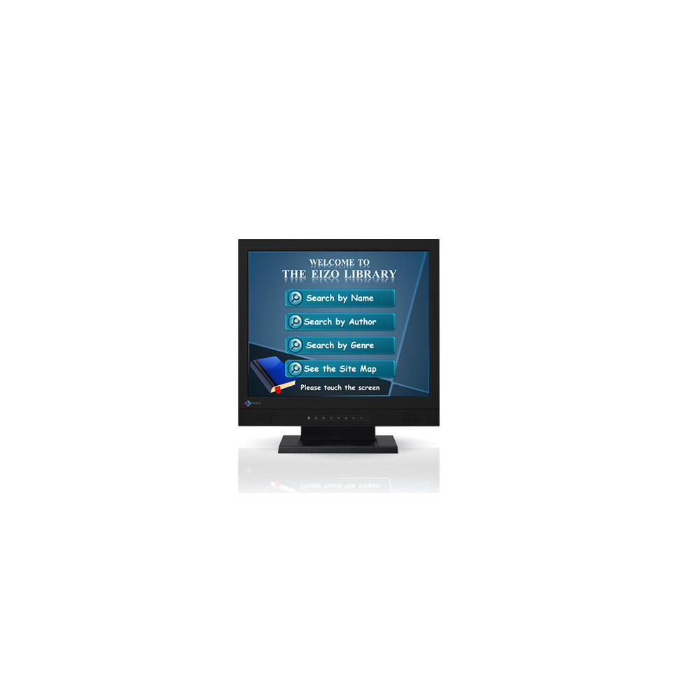 EIZO DuraVision FDS1721T écran plat de PC 43,2 cm (17") 1280 x 1024 pixels LCD Écran tactile Dessus de table Noir