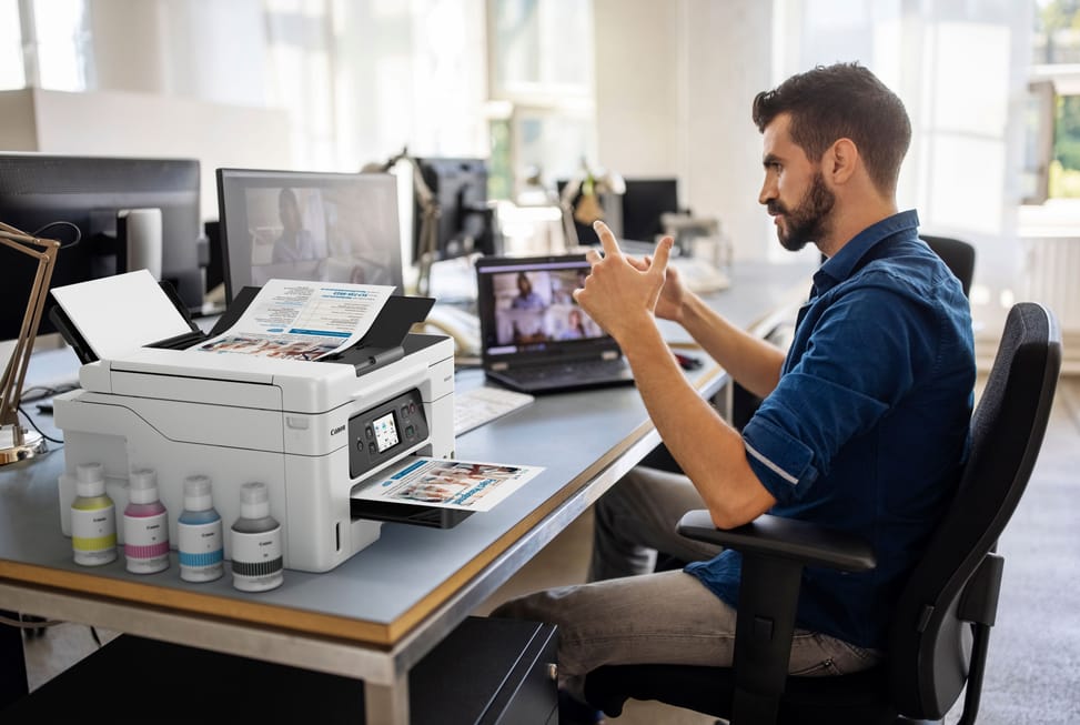 Canon MAXIFY GX4040 Imprimante multifonction à réservoirs rechargeables (5779C009AA) — image 9