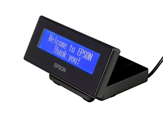 Epson DM-D30 (111): Customer Display for TM-m30 Black DM-D30 (111): Customer Display for TM-m30 Black (A61CF26111)