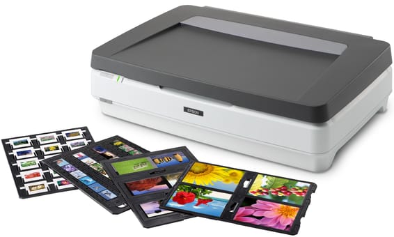 Epson Expression 13000XL Pro Numérisation à plat 2400 x 4800 DPI A3 Gris, Blanc (B11B257401BT)