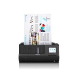 Epson ES-C380W Chargeur automatique de documents + Scanner à feuille 600 x 600 DPI A4 Noir (B11B269401)