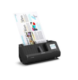 Epson ES-C380W Chargeur automatique de documents + Scanner à feuille 600 x 600 DPI A4 Noir (B11B269401)