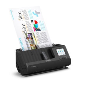 Epson ES-C380W Chargeur automatique de documents + Scanner à feuille 600 x 600 DPI A4 Noir (B11B269401)
