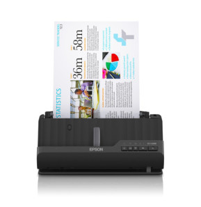Epson ES-C320W Chargeur automatique de documents + Scanner à feuille 600 x 600 DPI A4 Noir (B11B270401)