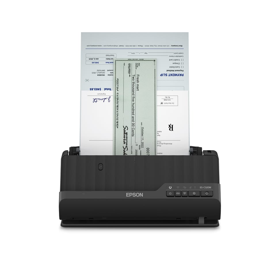 Epson ES-C320W Chargeur automatique de documents + Scanner à feuille 600 x 600 DPI A4 Noir (B11B270401) — image 13