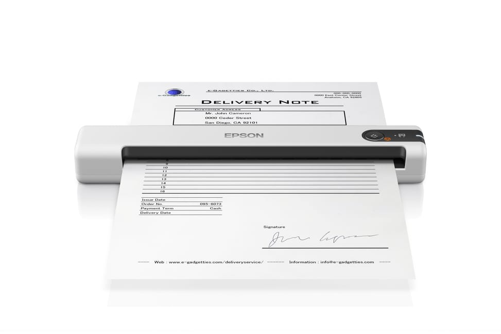 Epson WorkForce DS-70 Scanner portable 600 x 600 DPI A4 Blanc WorkForce DS-70  (B11B252402) — image 3