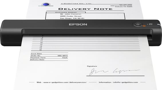 Epson WorkForce ES-50 Scanner portable 600 x 600 DPI A4 Noir WorkForce ES-50 (B11B252401)
