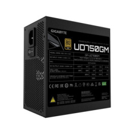 Gigabyte GP-UD750GM unité d'alimentation d'énergie 750 W 20+4 pin ATX ATX Noir (GP-UD750GM)