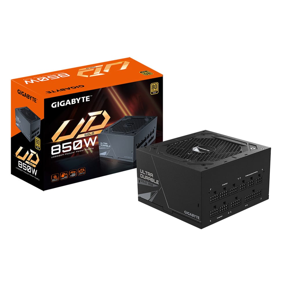 Gigabyte UD850GM unité d'alimentation d'énergie 850 W 20+4 pin ATX ATX Noir (GP-UD850GM) — image 7
