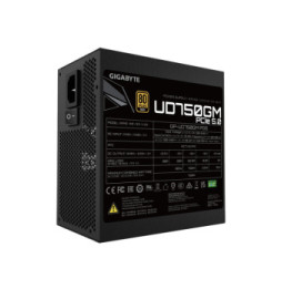 Gigabyte UD750GM PG5 unité d'alimentation d'énergie 750 W 20+4 pin ATX ATX Noir (GP-UD750GM PG5)