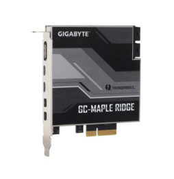 Gigabyte GC-MAPLE RIDGE carte et adaptateur d'interfaces Interne DisplayPort, Mini DisplayPort, Thunderbolt 4, USB 3.2 Gen 2