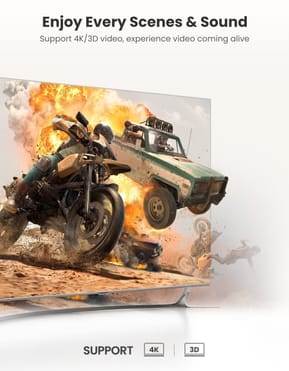 Commutateur HDMI Ugreen 1 entrée 2 sorties (50966) — image 5