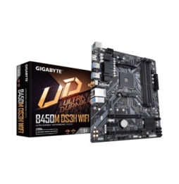 Gigabyte B450M DS3H WIFI carte mère AMD B450 Emplacement AM4 micro ATX (B450M DS3H WIFI)