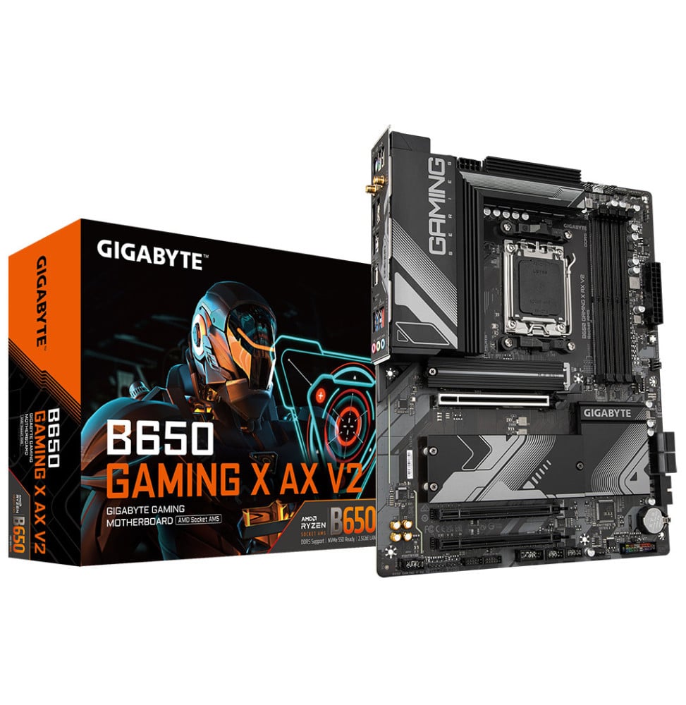 Gigabyte B650 GAMING X AX V2 carte mère AMD B650 Emplacement AM5 ATX (B650 GAMING X AX V2)