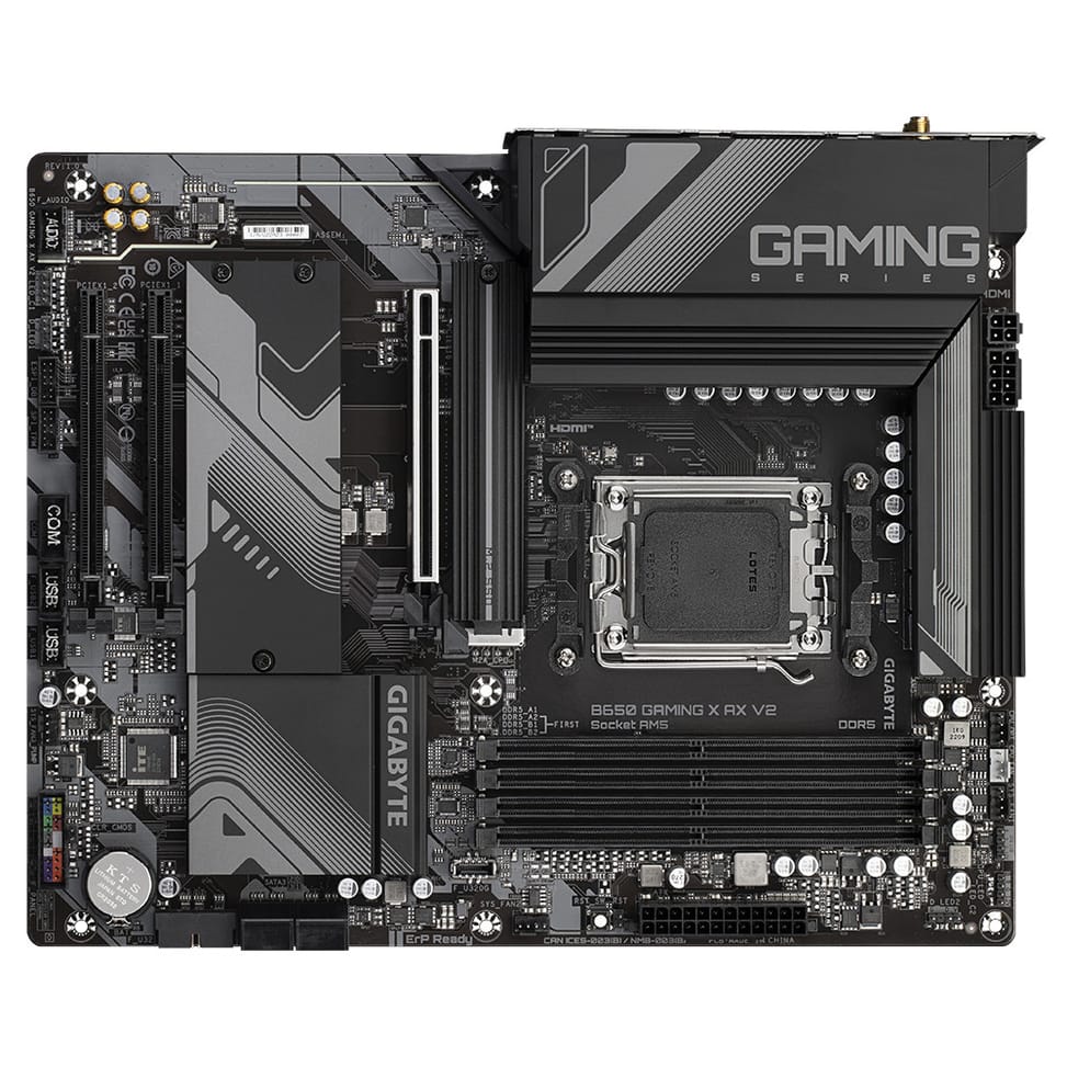 Gigabyte B650 GAMING X AX V2 carte mère AMD B650 Emplacement AM5 ATX (B650 GAMING X AX V2) — image 4