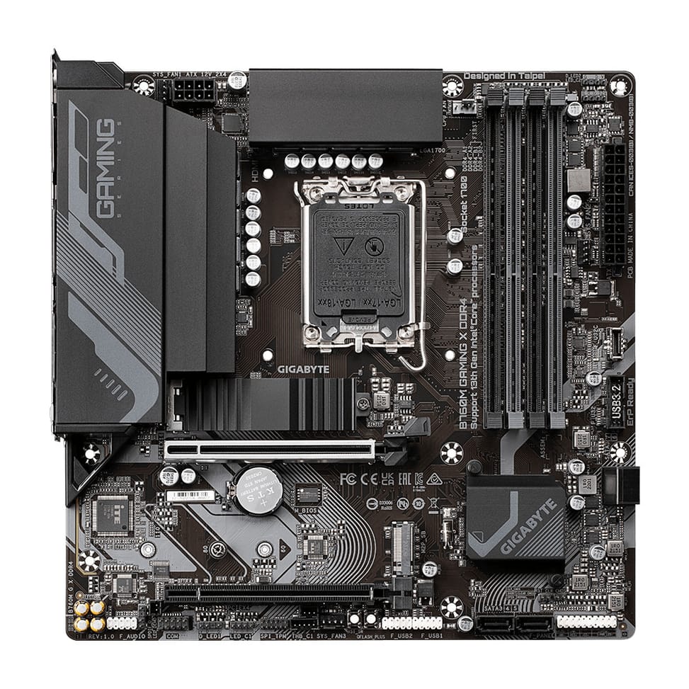 Gigabyte B760M GAMING X DDR4 carte mère Intel B760 Express LGA 1700 micro ATX (B760M GAMING X DDR4) — image 3