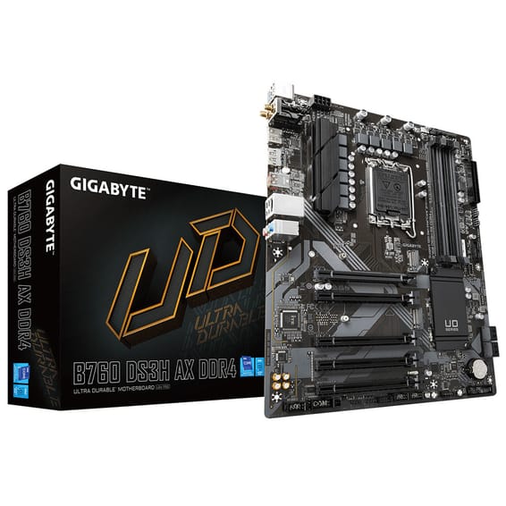 Gigabyte B760 DS3H AX DDR4 carte mère Intel B760 Express LGA 1700 ATX (B760 DS3H AX DDR4)