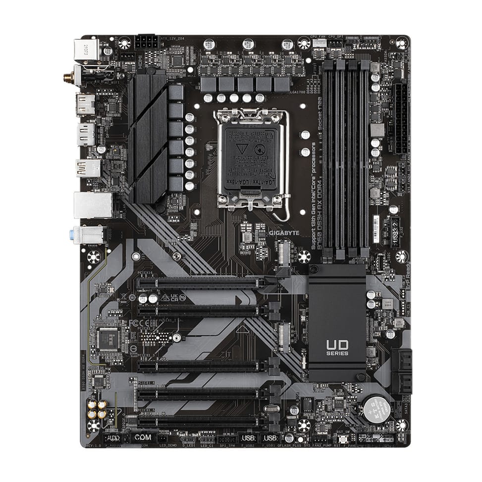 Gigabyte B760 DS3H AX DDR4 carte mère Intel B760 Express LGA 1700 ATX (B760 DS3H AX DDR4) — image 2