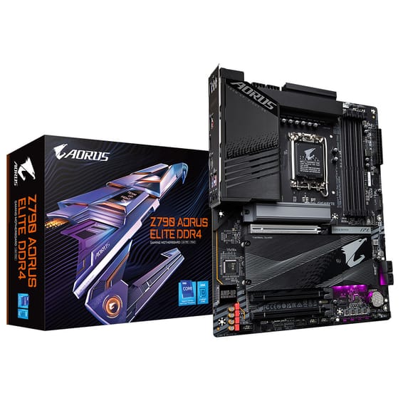 Gigabyte Z790 AORUS ELITE DDR4 carte mère Intel Z790 Express LGA 1700 ATX (Z790 AORUS ELITE DDR4)