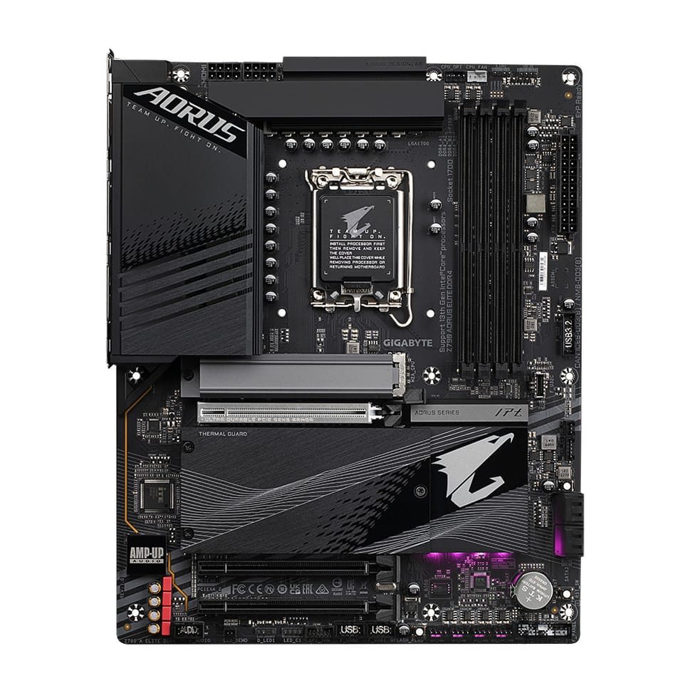 Gigabyte Z790 AORUS ELITE DDR4 carte mère Intel Z790 Express LGA 1700 ATX (Z790 AORUS ELITE DDR4) — image 2