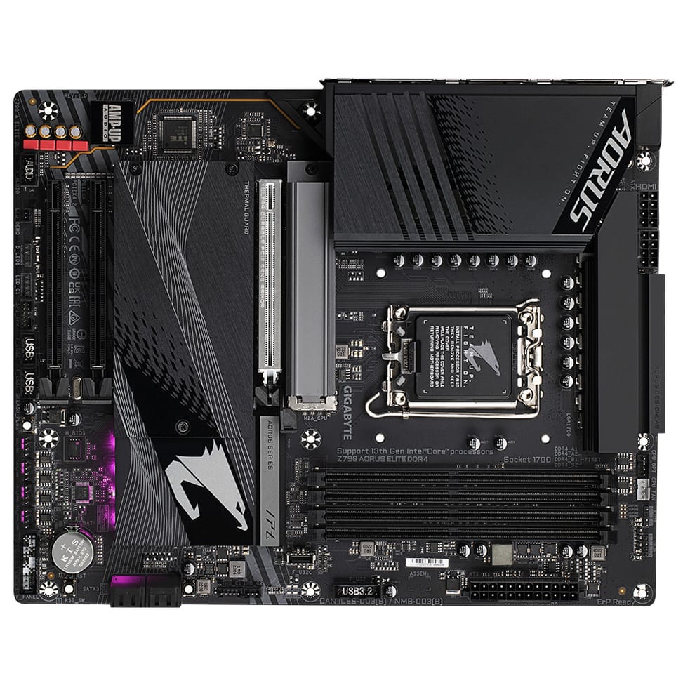 Gigabyte Z790 AORUS ELITE DDR4 carte mère Intel Z790 Express LGA 1700 ATX (Z790 AORUS ELITE DDR4) — image 5