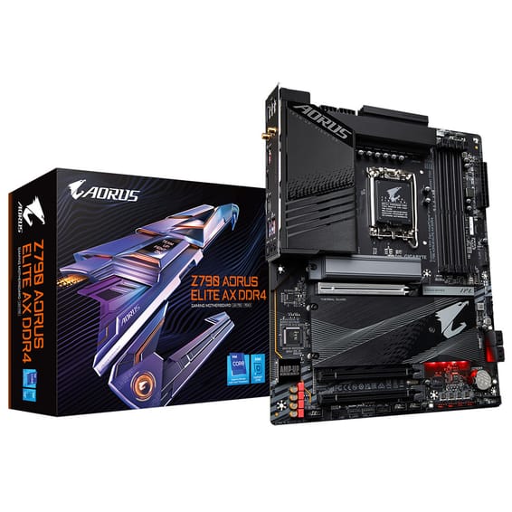Gigabyte Z790 AORUS ELITE AX DDR4 carte mère Intel Z790 LGA 1700 ATX (Z790 AORUS ELITE AX DDR4)
