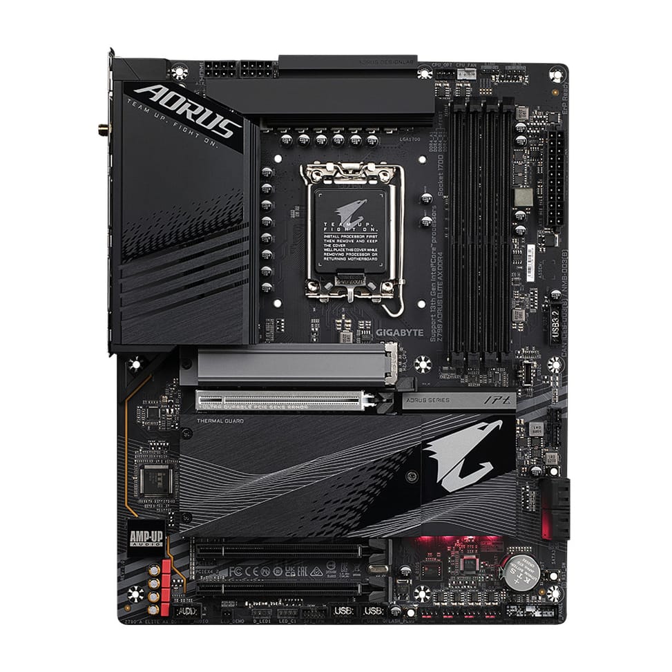 Gigabyte Z790 AORUS ELITE AX DDR4 carte mère Intel Z790 LGA 1700 ATX (Z790 AORUS ELITE AX DDR4) — image 2