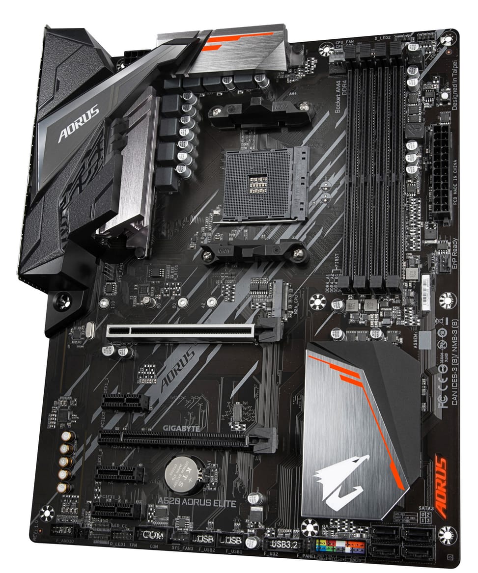 Gigabyte A520 AORUS ELITE carte mère AMD A520 Emplacement AM4 ATX (A520 AORUS ELITE) — image 4