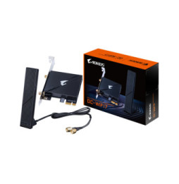 Gigabyte GC-WIFI7 carte réseau Interne WLAN / Bluetooth 5800 Mbit/s (GC-WIFI7)