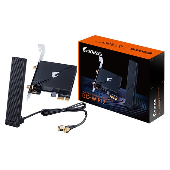 Gigabyte GC-WIFI7 carte réseau Interne WLAN / Bluetooth 5800 Mbit/s (GC-WIFI7)