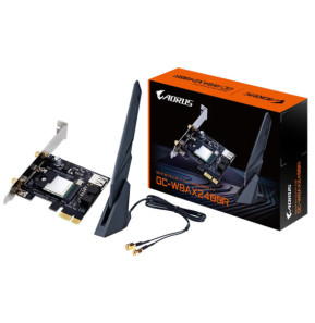 Gigabyte GC-WBAX2400R carte réseau Interne WLAN / Bluetooth 2400 Mbit/s (GC-WBAX2400R)