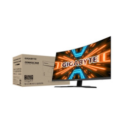 Gigabyte G32QC A écran plat de PC 80 cm (31.5") 2560 x 1440 pixels 2K Ultra HD LED Noir (G32QC A)
