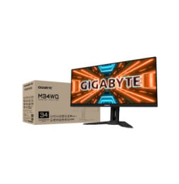 Gigabyte M34WQ écran plat de PC 86,4 cm (34") 3440 x 1440 pixels Wide Quad HD LCD Noir (M34WQ)