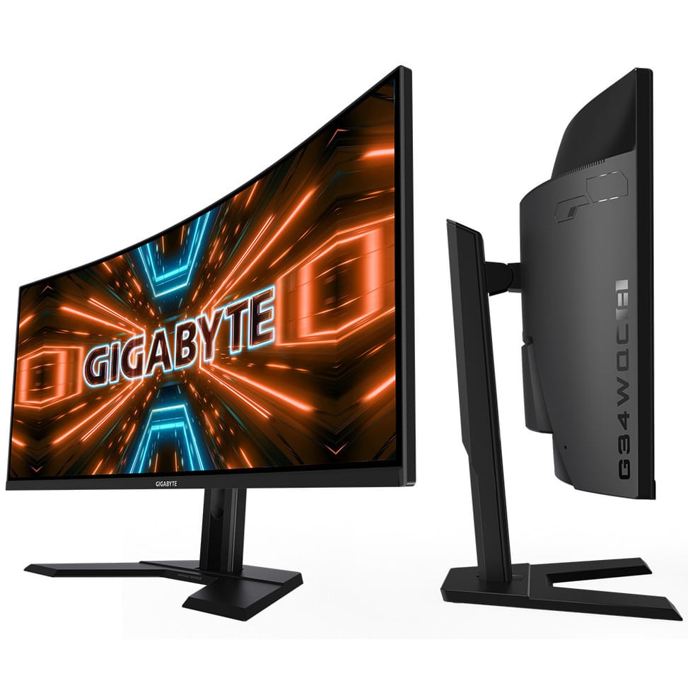 Gigabyte G34WQC A écran plat de PC 86,4 cm (34") 3440 x 1440 pixels UltraWide Quad HD LCD Noir (G34WQC A) — image 3