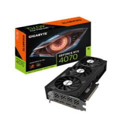 Gigabyte GV-N4070WF3OC-12GD carte graphique NVIDIA GeForce RTX 4070 12 Go GDDR6X (GV-N4070WF3OC-12GD)