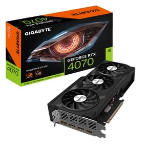 Gigabyte GV-N4070WF3OC-12GD carte graphique NVIDIA GeForce RTX 4070 12 Go GDDR6X (GV-N4070WF3OC-12GD)