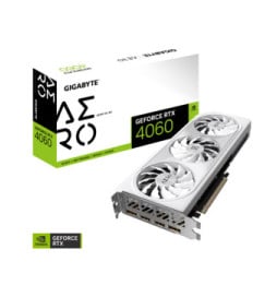 Gigabyte AERO GeForce RTX 4060 OC 8G NVIDIA 8 Go GDDR6 (GV-N4060AERO OC-8GD)