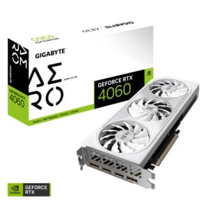 Gigabyte AERO GeForce RTX 4060 OC 8G NVIDIA 8 Go GDDR6 (GV-N4060AERO OC-8GD)